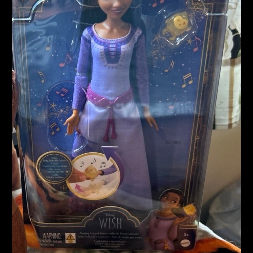 Wish Purple and Pink Doll